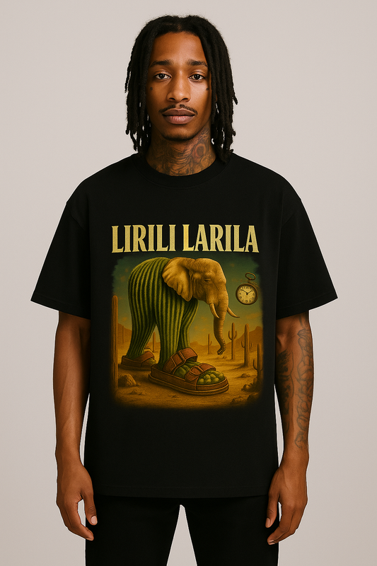 Lirili Larila – Oversized Streetwear T-Shirt