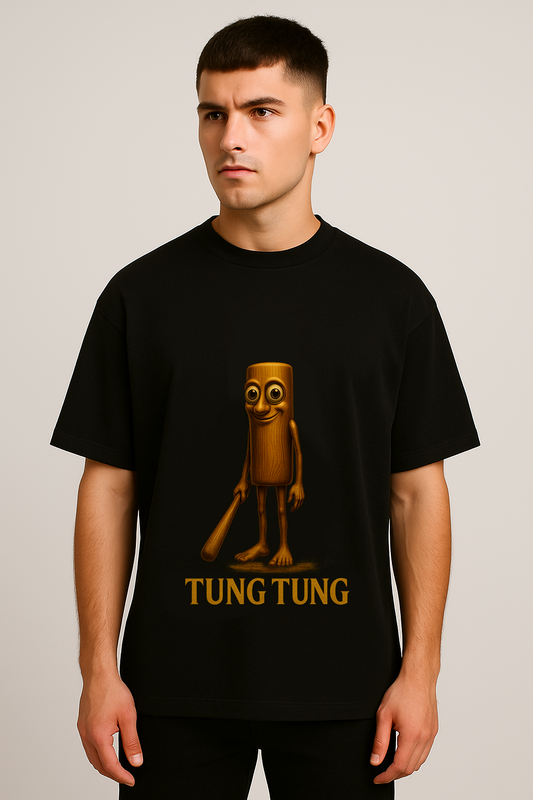 Tung Tung Tung Sahur – Oversized Streetwear T-Shirt